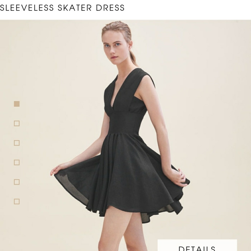 NWT Maje Sleeveless Skater Dress Size 3